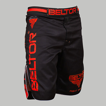 MMA shorts Red Punch Beltor