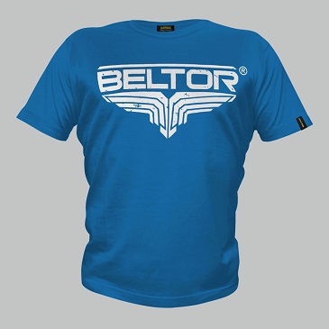 t-shirt Fight Brand Classic Blue Beltor