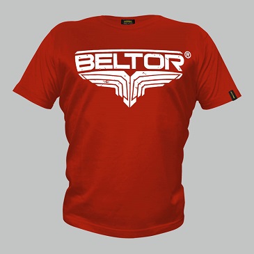 t-shirt Fight Brand Classic Red Beltor