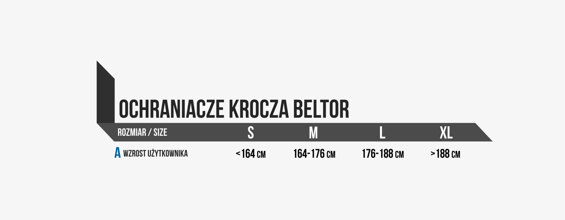 tabela rozmiarów ochraniaczy krocza