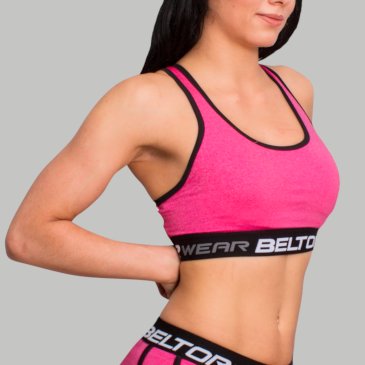 Stanik sportowy Pink Neon